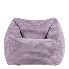 icon® Morgan Kids Cord Armchair Bean Bag, Lavender