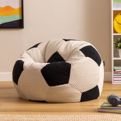 Icon Teen Football Print Corduroy Classic Bean Bag