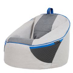 PLAY-R1 Alpha Kids Gaming Bean Bag Chair, Grey