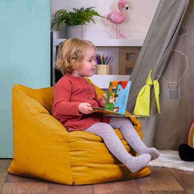 Kids Velvet Armchair