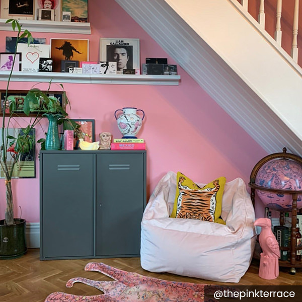 Pink Velvet Armchair