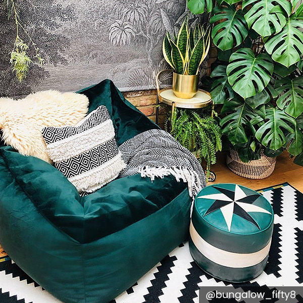 Green Velvet Armchair