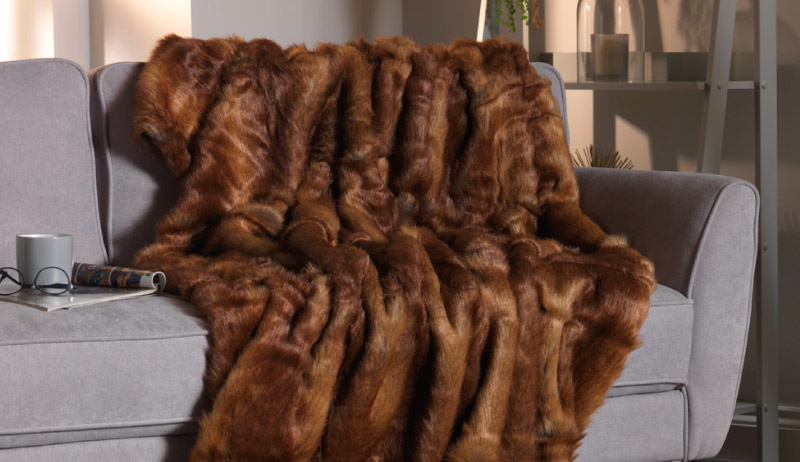 Brown Bear Throw