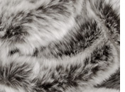 Luxury Faux Fur Silver Bean Bag