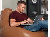 Real Leather XXL Bean Bag Recliner