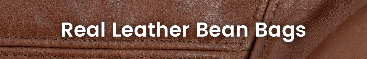 Real Leather bean bags